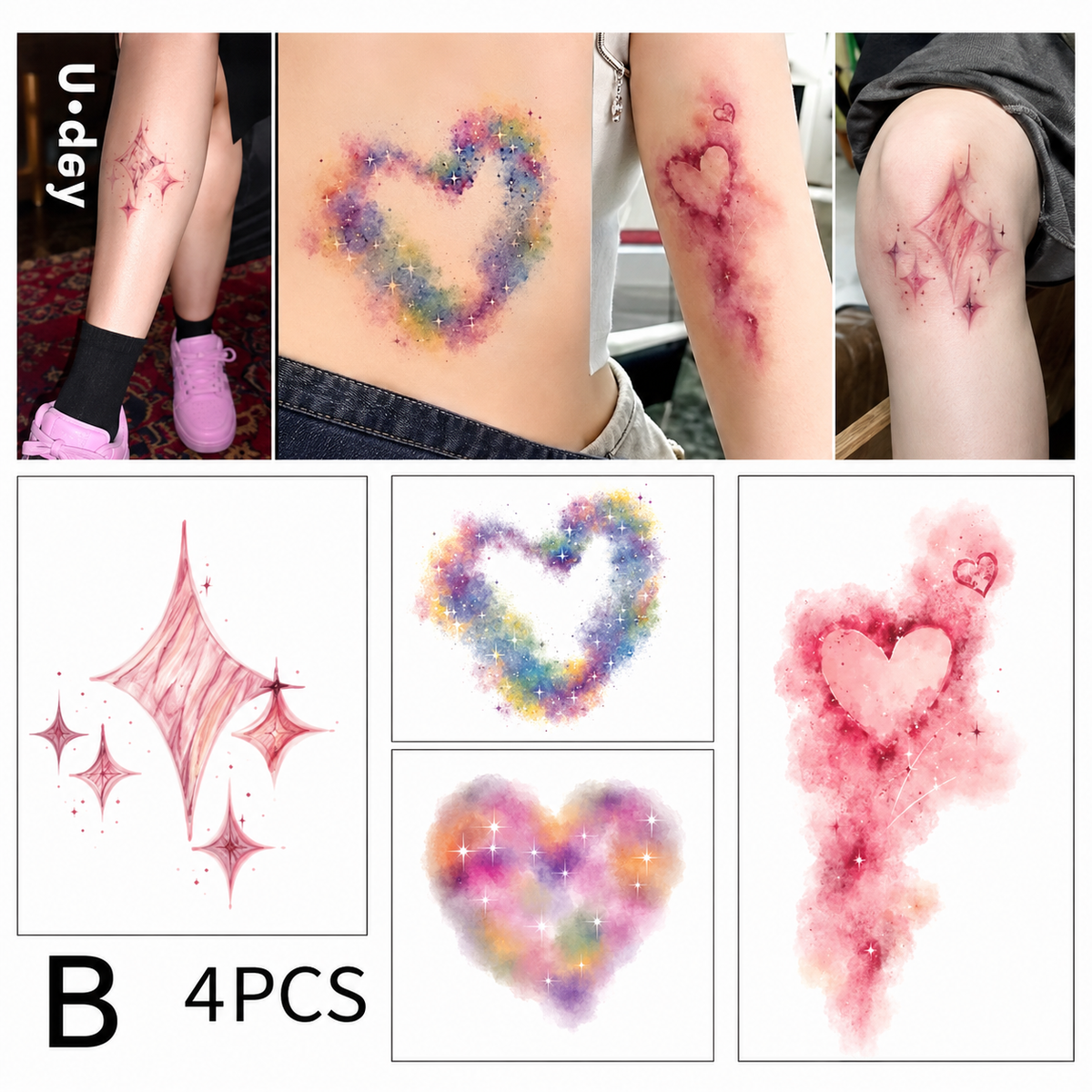 🩸 Realistic Fake Wound Temporary Tattoo Stickers