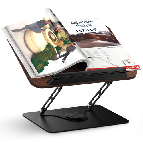 ShoppingAll Foldable Adjustable Book Holder with 360°