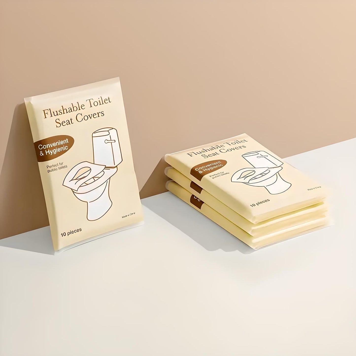 🚽 Flushable Travel Toilet Seat Cove