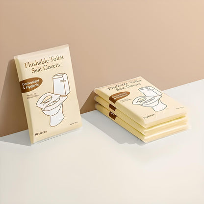 🚽 Flushable Travel Toilet Seat Cove