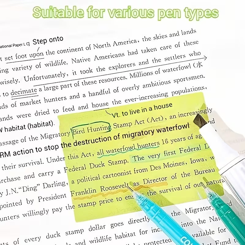 Color Tabs Sticky Notes