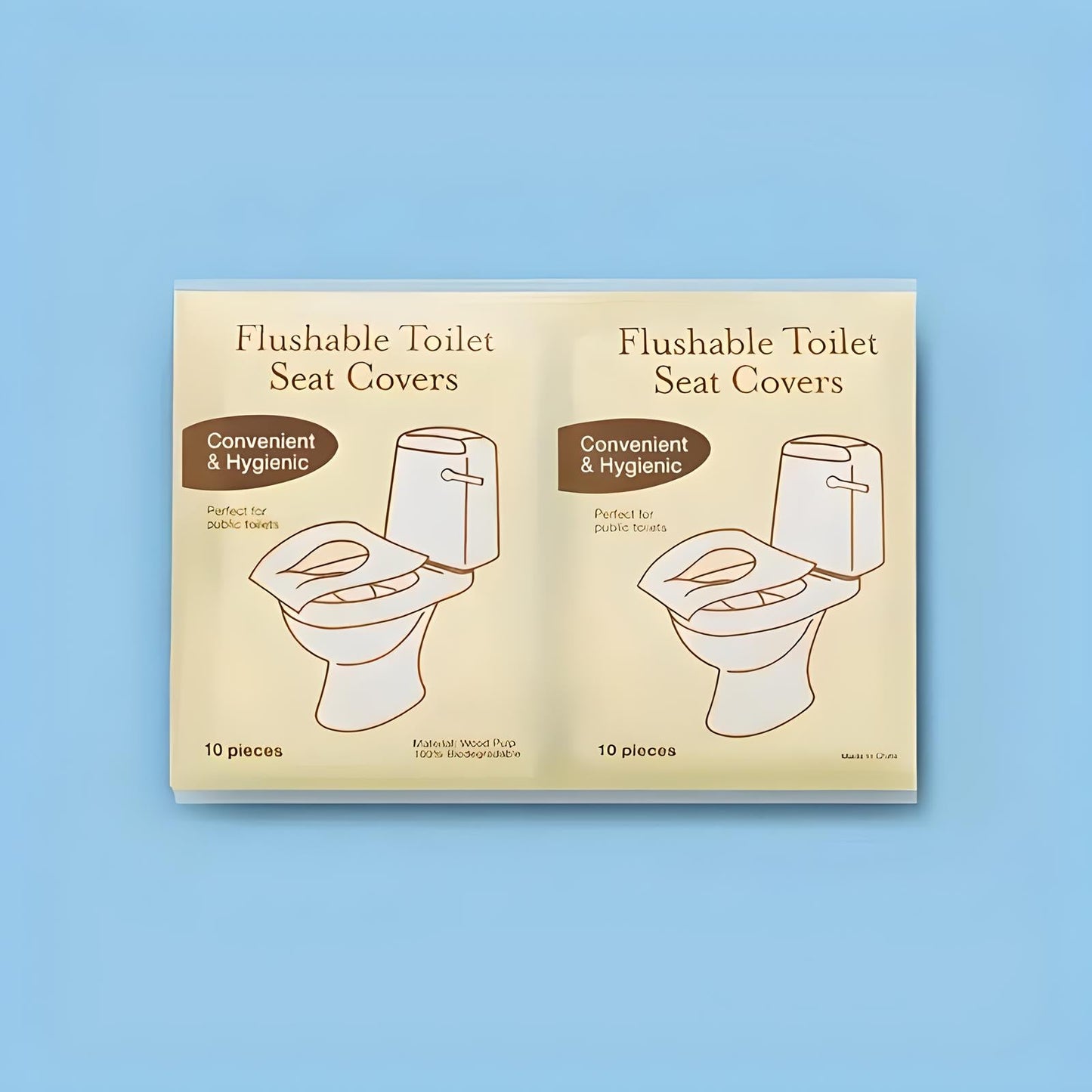 🚽 Flushable Travel Toilet Seat Cove