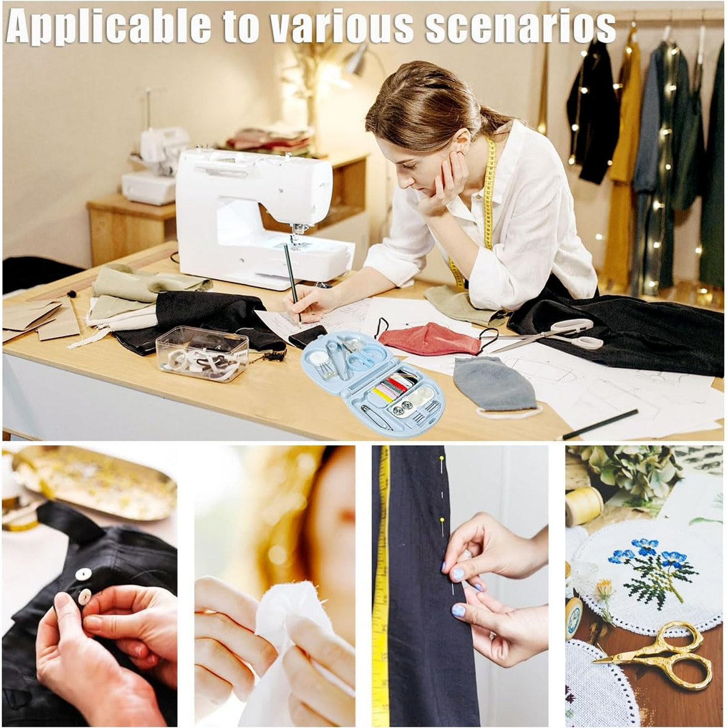 🧵 Portable Mini Sewing Machine