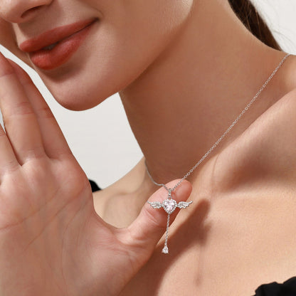 Angel Wings Dancing Necklace
