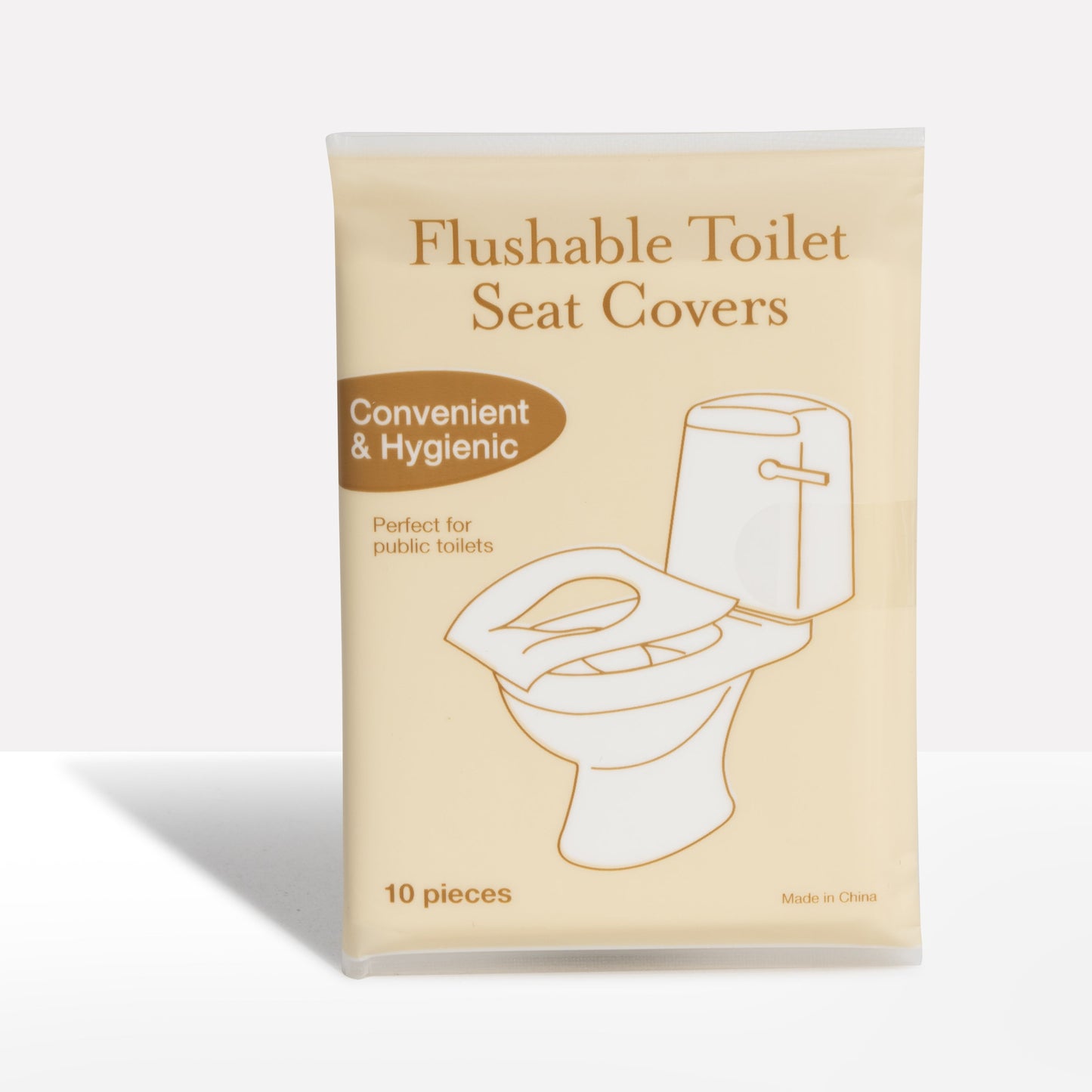 🚽 Flushable Travel Toilet Seat Cove