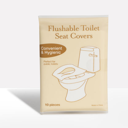 🚽 Flushable Travel Toilet Seat Cove