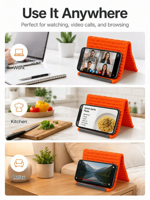 Foldable Silicone Phone Stand