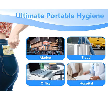 🚽 Flushable Travel Toilet Seat Cove