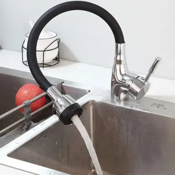 360° Bendable Silicone Faucet Nozzle – Jet & Soft Stream (Random Color)