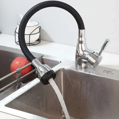 360° Bendable Silicone Faucet Nozzle – Jet & Soft Stream (Random Color)