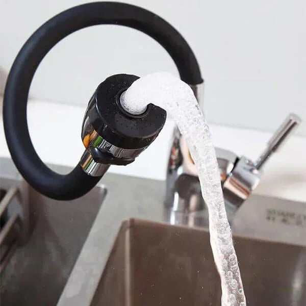 360° Bendable Silicone Faucet Nozzle – Jet & Soft Stream (Random Color)