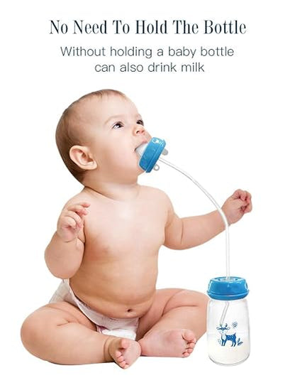 🍼 Premium Baby Straw Feeding Bottle