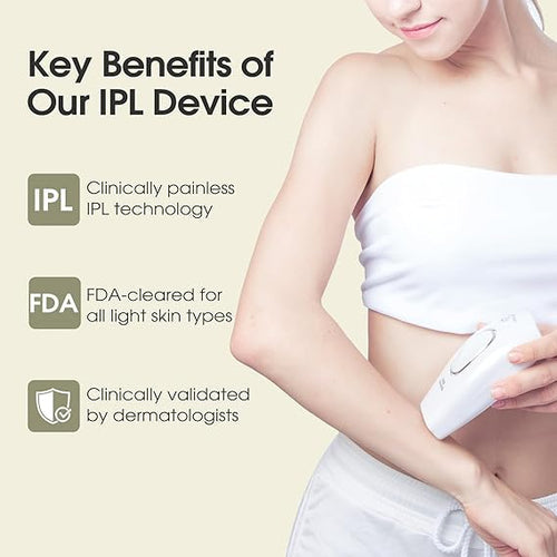 Flashes IPL laser hair Removal