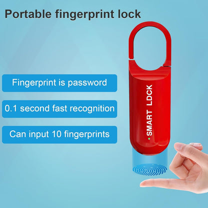 Touch Lock™ Mini Smart Fingerprint Padlock