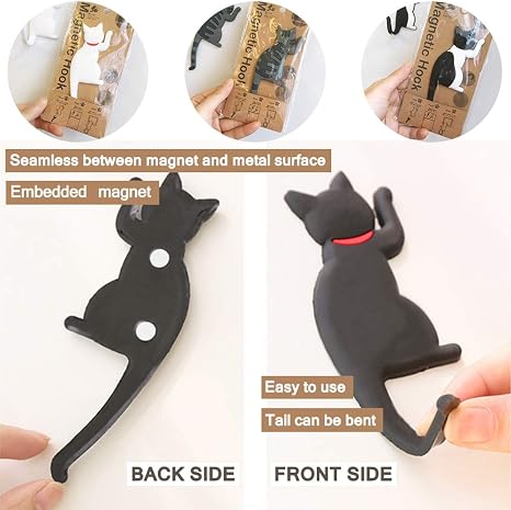 🐱🧲 Cat Design Adhesive Custom Fridge Magnet ✨
