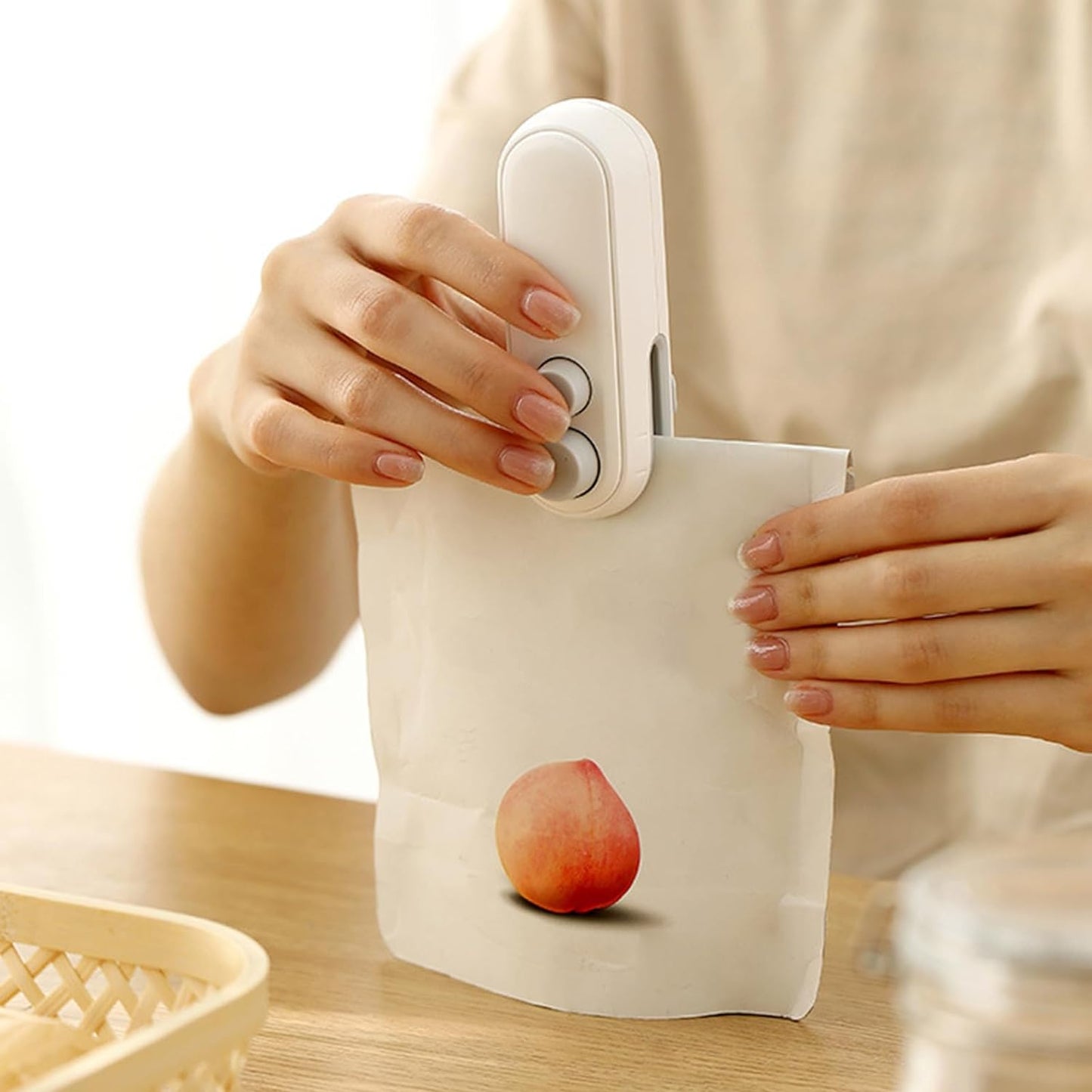 Rechargeable Mini Bag Sealer Machine ❤️