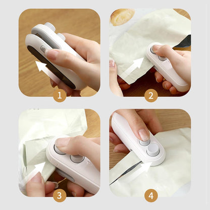 Rechargeable Mini Bag Sealer Machine ❤️