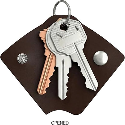 Key Vault™ Full-Grain Leather Key Wrap
