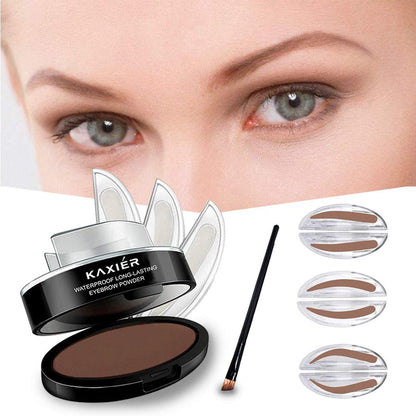 Waterproof Eye Brow Stamp Powder
