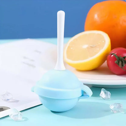 🍦✨ Lollipop Ice Cream Mold – Reusable Popsicle Maker with Sticks 🍓❄️