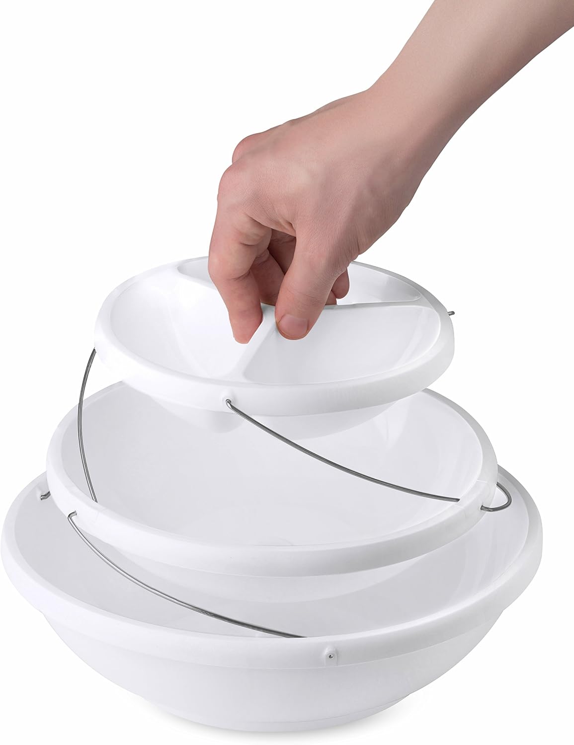 Masirs 3-Tier Collapsible Bowl:
