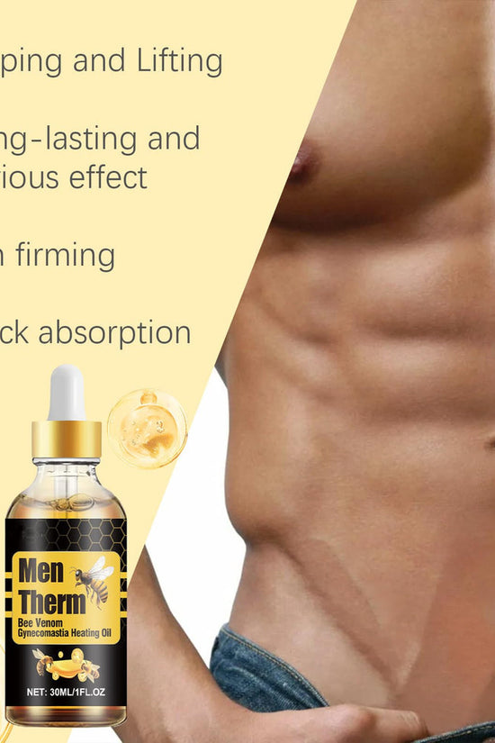 Men Therm Bee Venom Gynecomastia Heating Oil