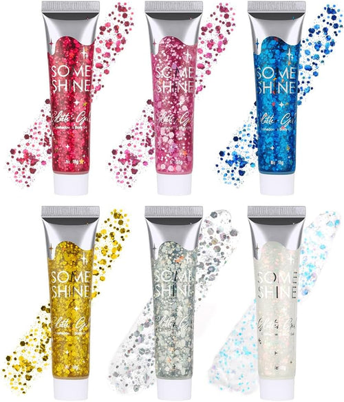 Galaxy Glow Glitter Gel