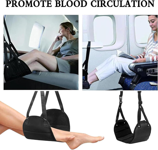 ✈️ Portable Foot Rest Sling for Travel