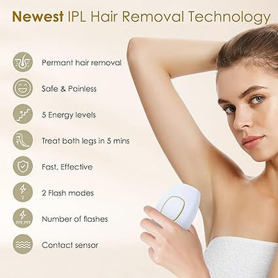 Flashes IPL laser hair Removal
