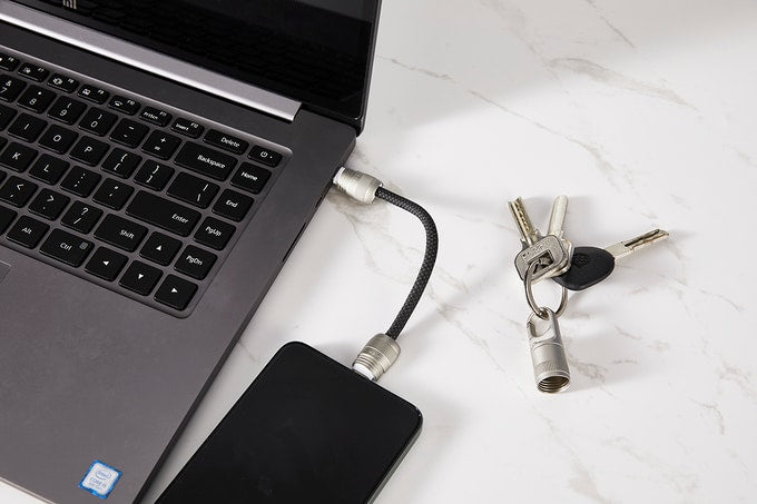 XCable — The Unparalleled Buckle Keychain Charging Cable