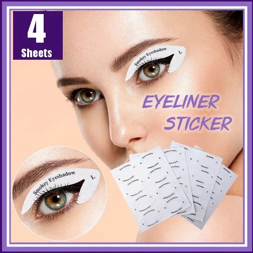Eyeliner Stencil Stickers