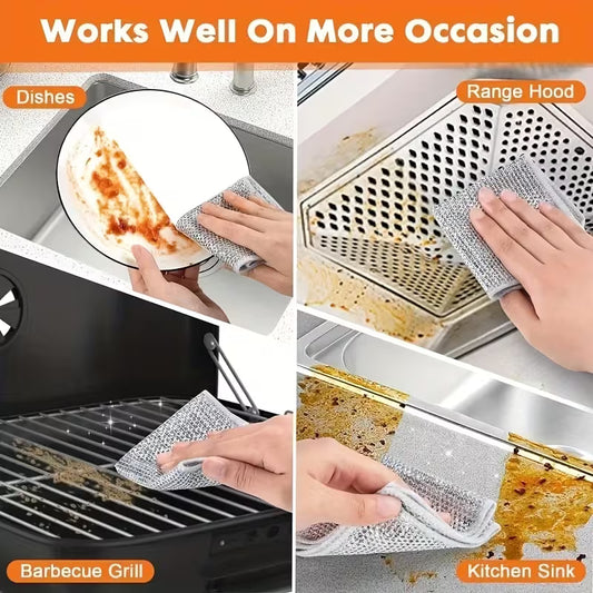 🥇 Steel Mesh Cleaning Cloth ⭐