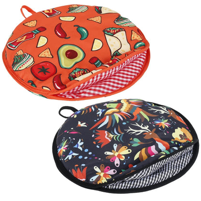 Roti Heat Insulated Cloth Pouch – Microwave & Oven Safe