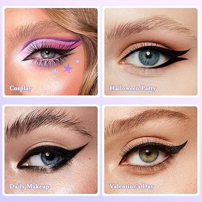 Eyeliner Stencil Stickers