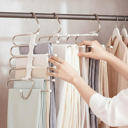 Flexi Rack™ 5-Tier Space-Saving Pants Hanger