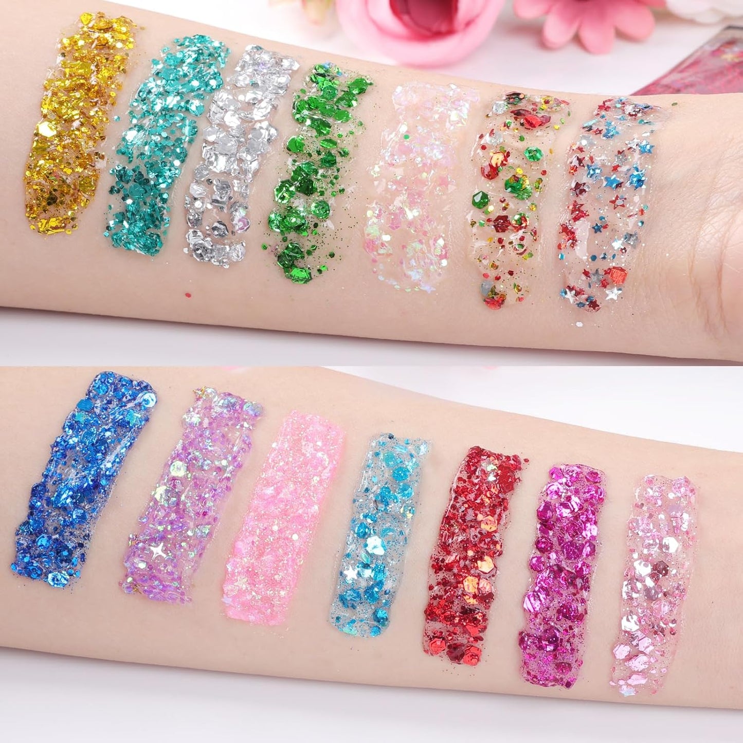 Galaxy Glow Glitter Gel