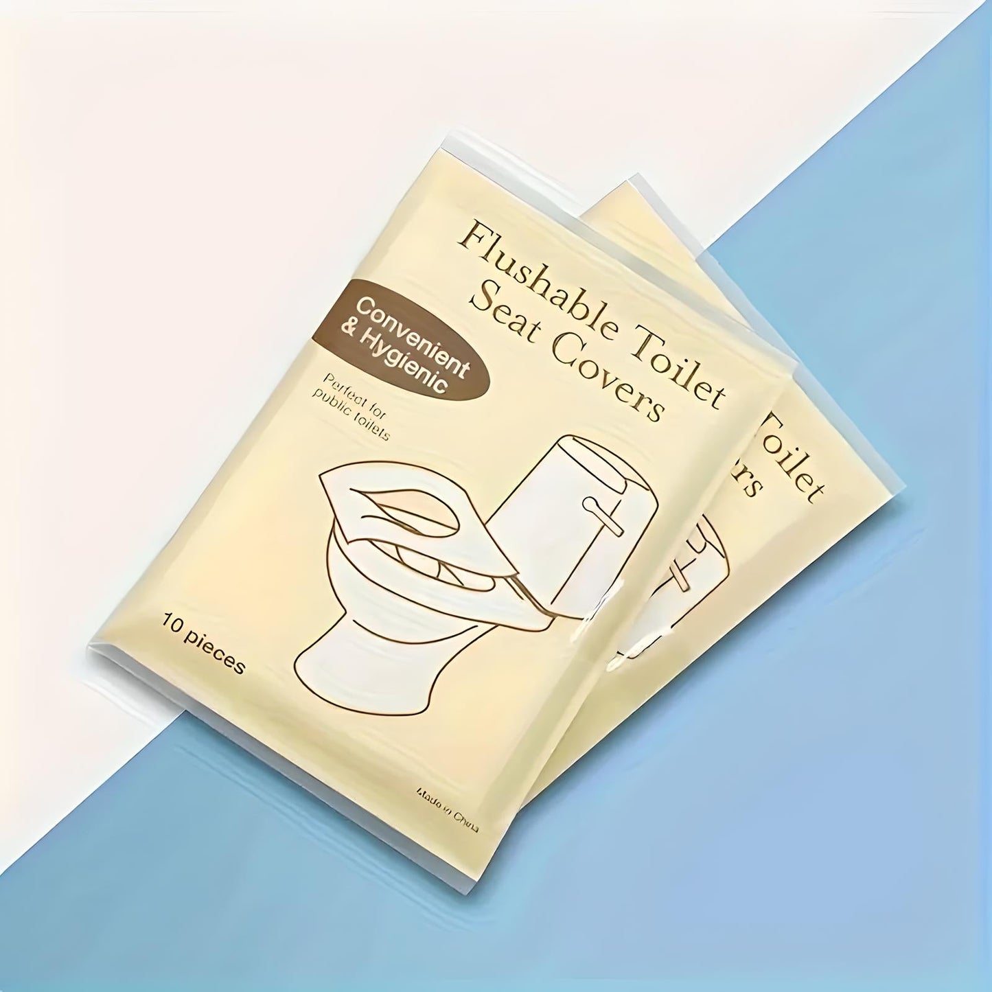 🚽 Flushable Travel Toilet Seat Cove