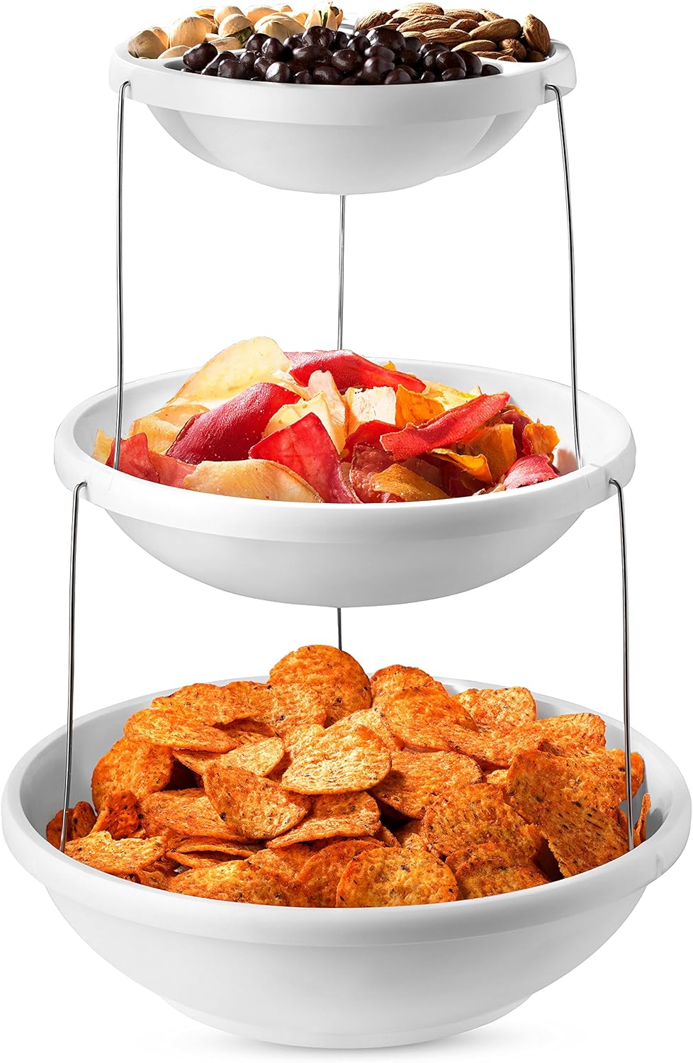 Masirs 3-Tier Collapsible Bowl: