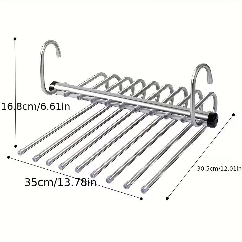 Flexi Rack™ 5-Tier Space-Saving Pants Hanger