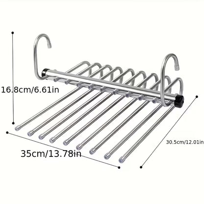 Flexi Rack™ 5-Tier Space-Saving Pants Hanger