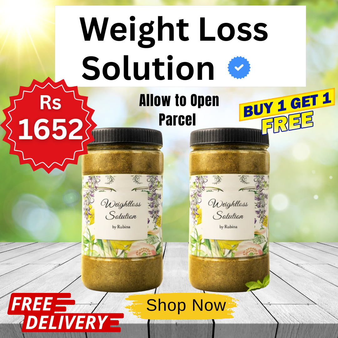 Dr Rubina Weightloss Solution buy 1 get 1 free (2 Month Plan)
