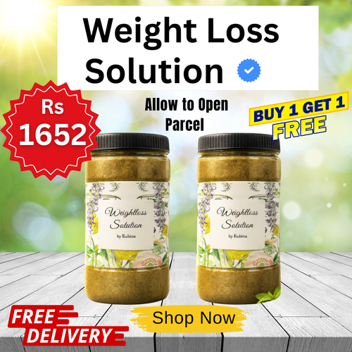 Dr Rubina Weightloss Solution buy 1 get 1 free (2 Month Plan)