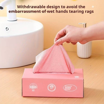 Premium Disposable Cleaning Cloth Box