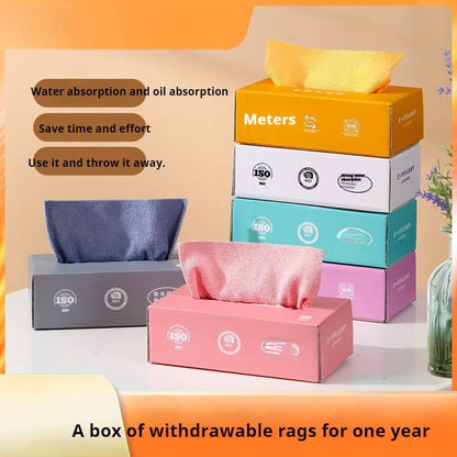 Premium Disposable Cleaning Cloth Box