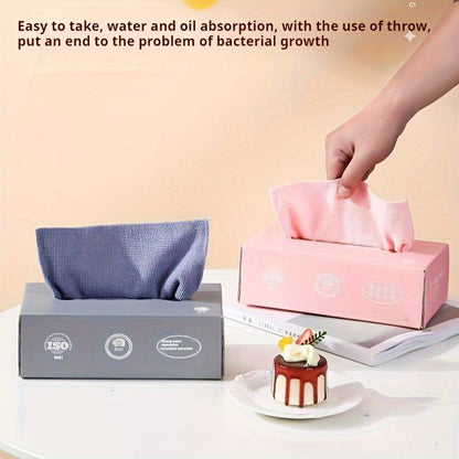 Premium Disposable Cleaning Cloth Box