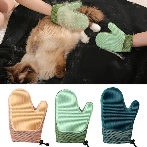 Pet Grooming Gloves ⭐