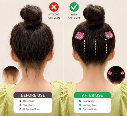 FlexHold Invisible Hair Clip – Comfortable All-Day Grip
