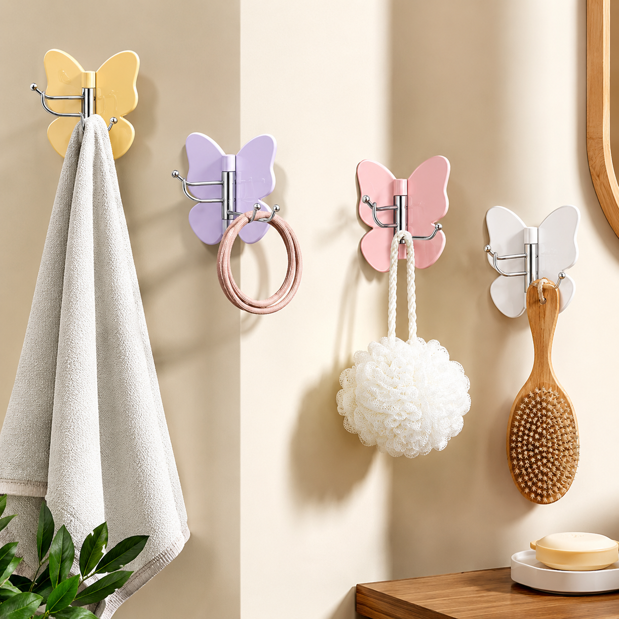 🦋 Premium Butterfly Magnetic Tiebacks