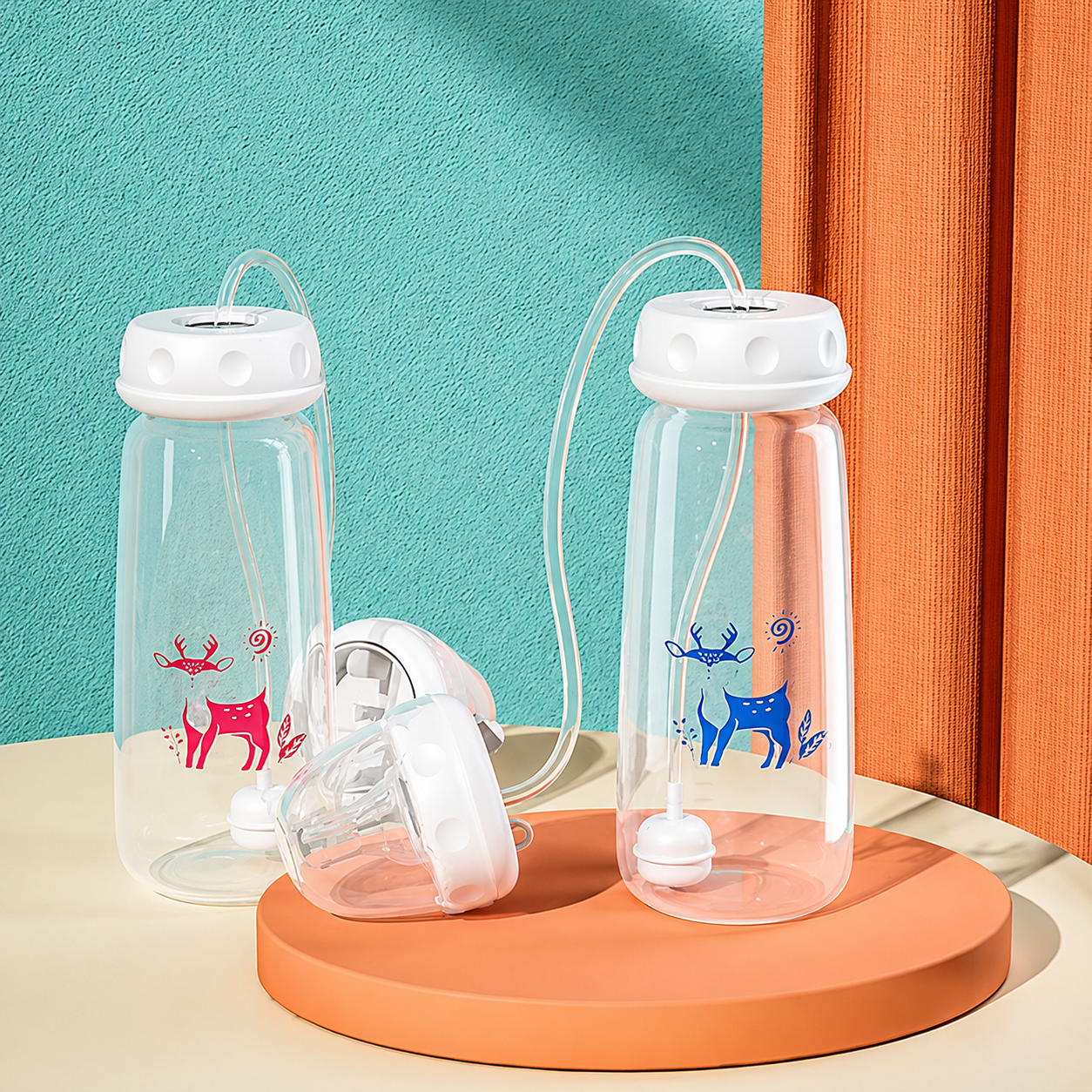 🍼 Premium Baby Straw Feeding Bottle