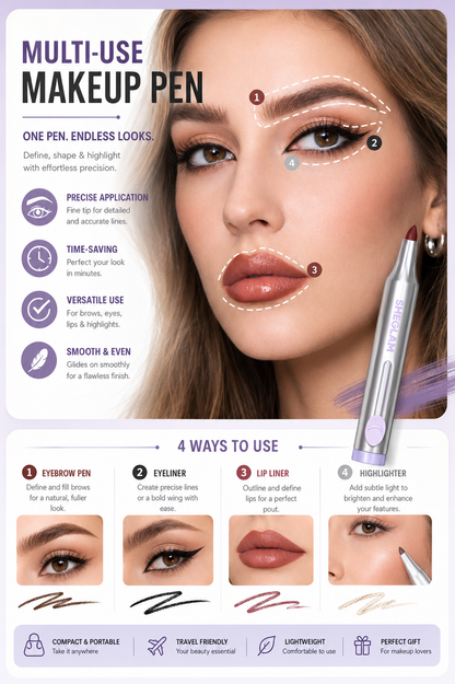⭐ Multi-Function Makeup Pen